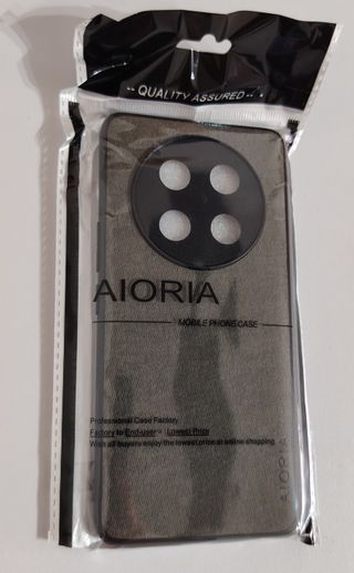 Custodia in tessuto di lusso AIORIA Honor Magic7 Lite grigia