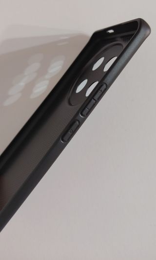 Custodia in tessuto di lusso AIORIA Honor Magic7 Lite grigia