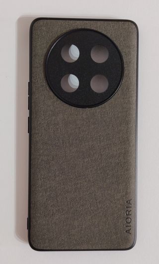 Custodia in tessuto di lusso AIORIA Honor Magic7 Lite grigia