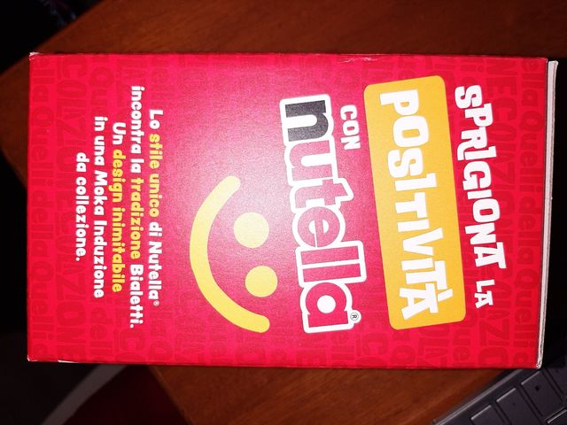 Caffettiera Bialetti Nutella