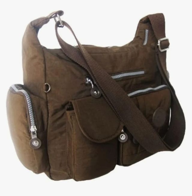 BOLSO BANDOLERA MARRON
