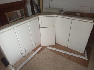 Armarios cocina blancos - Muebles