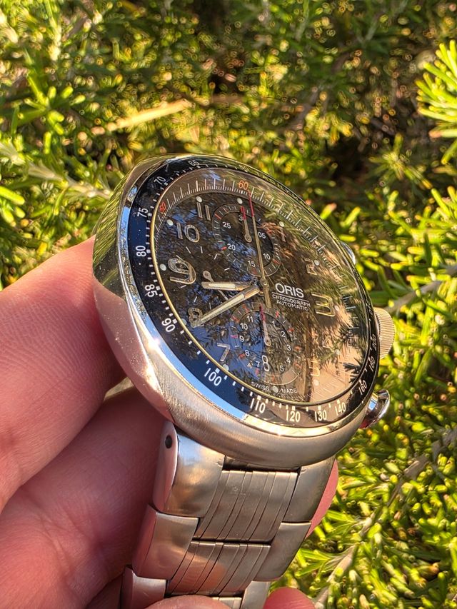 Oris 7587-72 TT3 Cronógrafo Titanio