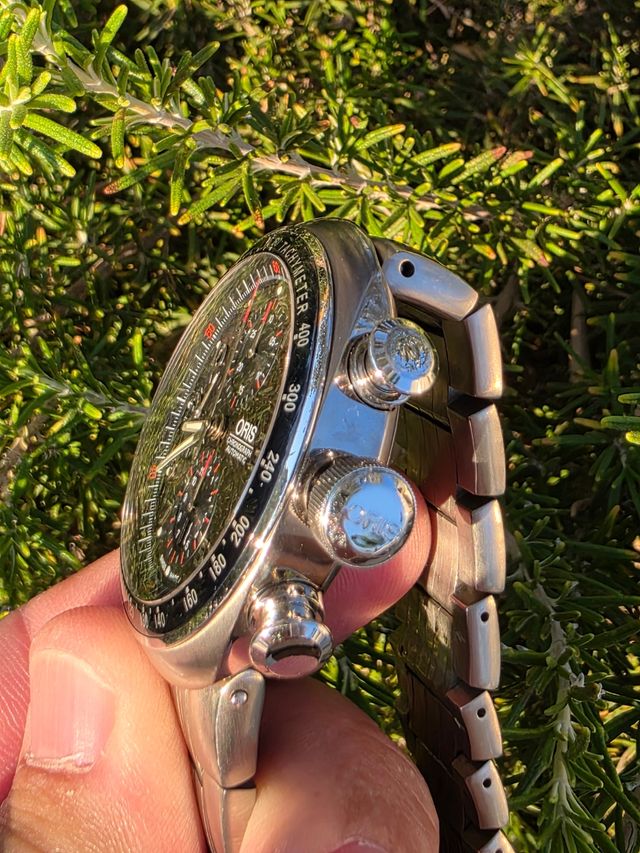 Oris 7587-72 TT3 Cronógrafo Titanio