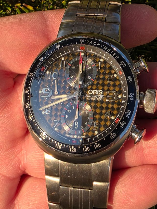 Oris 7587-72 TT3 Cronógrafo Titanio