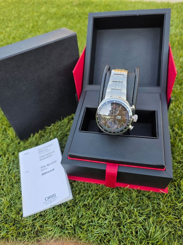 Oris 7587-72 TT3 Cronógrafo Titanio