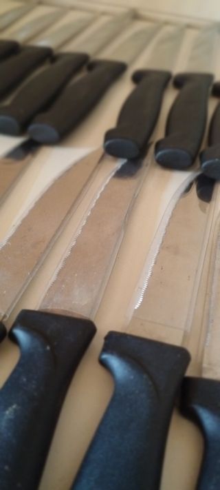 20 Cuchillos Postre - Acero Inoxidable
