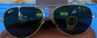 Ray-Ban Aviator Oro-Verde