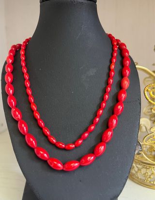 Collar de Coral Rojo