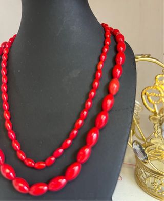Collar de Coral Rojo