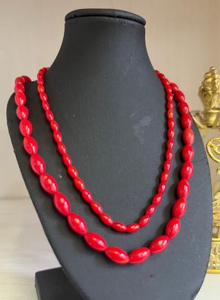 Collar de Coral Rojo