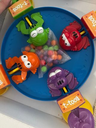 Juego de mesa: Ranita Hambrienta (Come bolas!!)