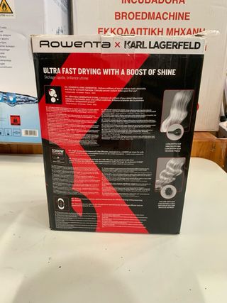 Rowenta CV591LF0 Secador Pelo Negro 2300w