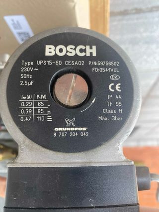 Piezas caldera  Junkers ZW23-1 precio de total