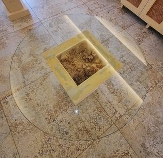 Tavolini in pietra leccese - 2pz