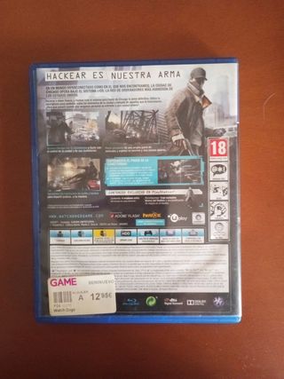 Watch Dogs PS4 (PlayStation 4)
