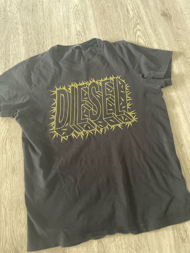 T-shirt Diesel nera tg.L