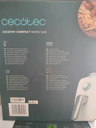 Freidora Cecotec aire