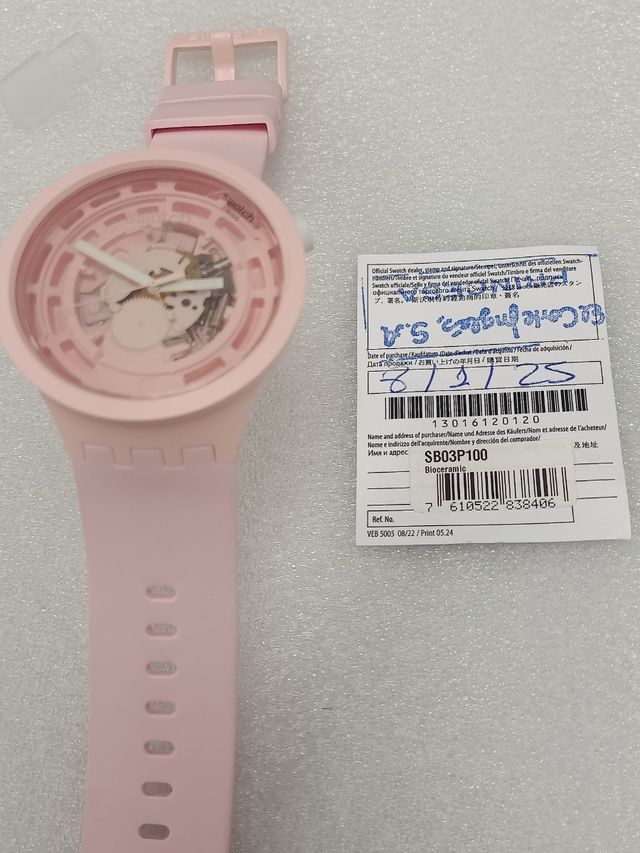 Swatch Big Bold Reloj Rosa
