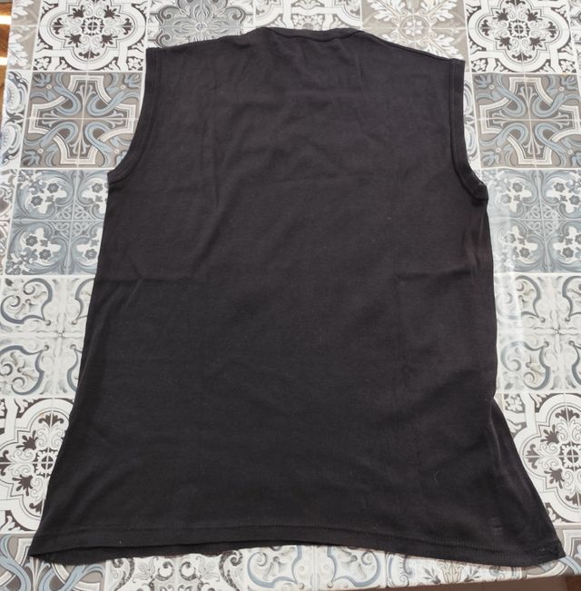 Canottiera Kiss nera