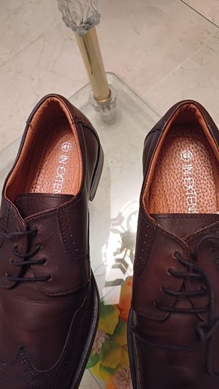 Zapatos Piel Marrón Corte Inglés 41-42