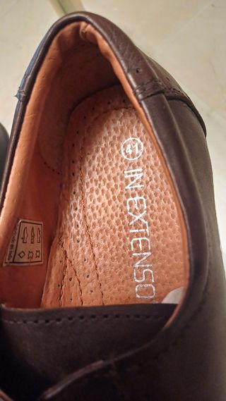 Zapatos Piel Marrón Corte Inglés 41-42