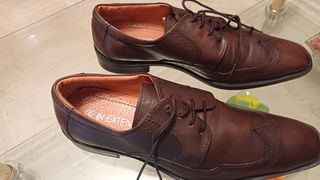 Zapatos Piel Marrón Corte Inglés 41-42