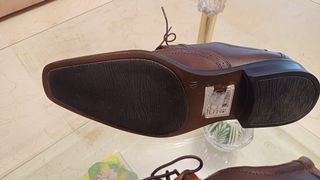 Zapatos Piel Marrón Corte Inglés 41-42