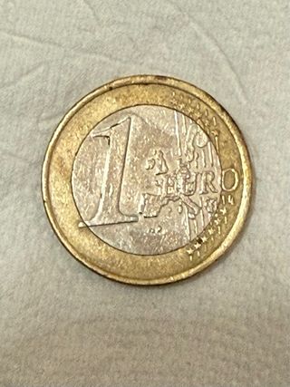 Moneda 1 euro Francia 2001