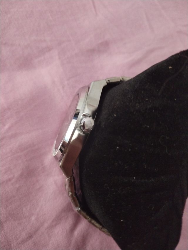 Orologio acciaio quarzo nuovo sigillato