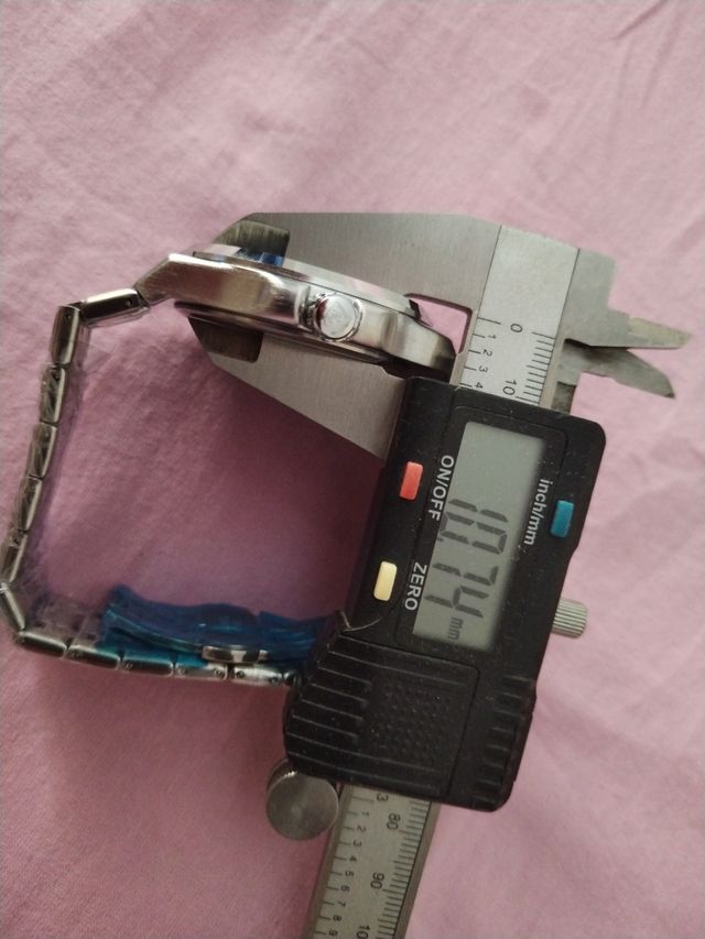 Orologio acciaio quarzo nuovo sigillato