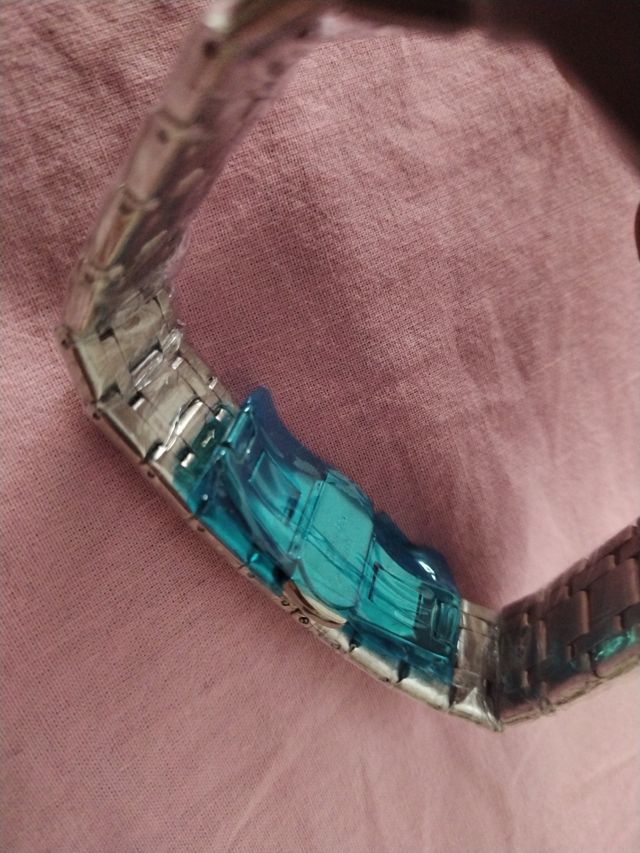 Orologio acciaio quarzo nuovo sigillato