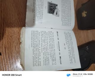 Pathe cámara cine antigua