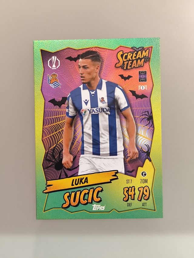 Carta Luka Sucic - Scream Team Match Attax 24/25