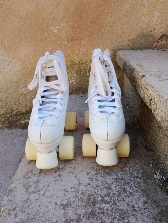Patines Oxelo niña, blancos