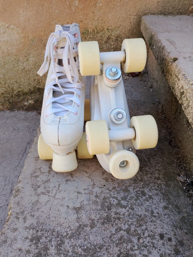 Patines Oxelo niña, blancos
