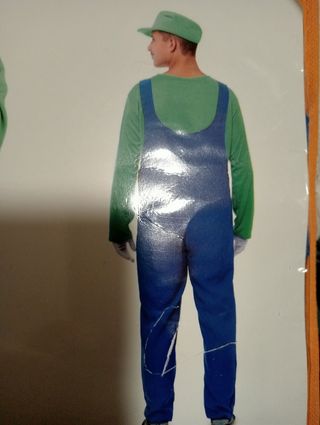 Disfraz Fontanero Verde Partilandia Talla XS