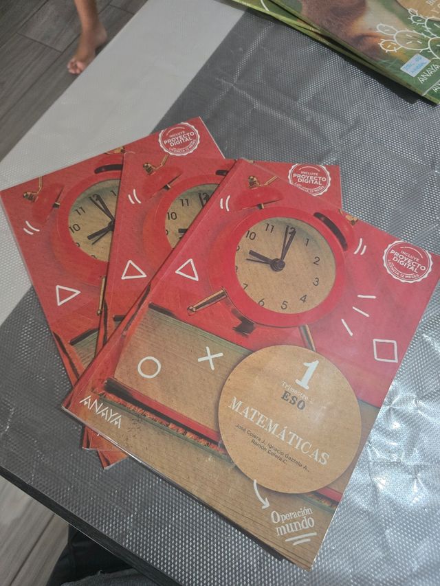 Matemáticas 1 eso anaya operacion mundo