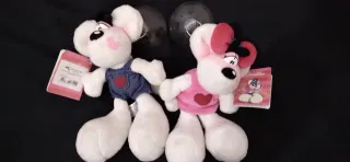 Coppia Diddl Lui e Lei Peluche Collezione