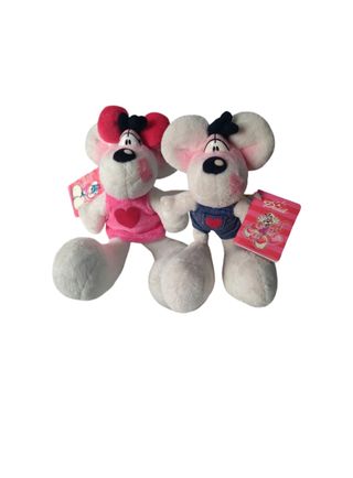 Coppia Diddl Lui e Lei Peluche Collezione