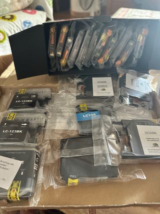 19 cartuchos tinta impresora LC123XL