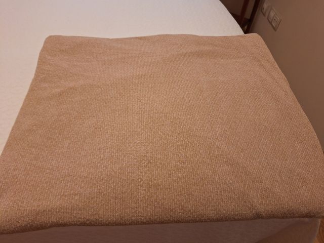Funda nórdica beige 90cm - algodón