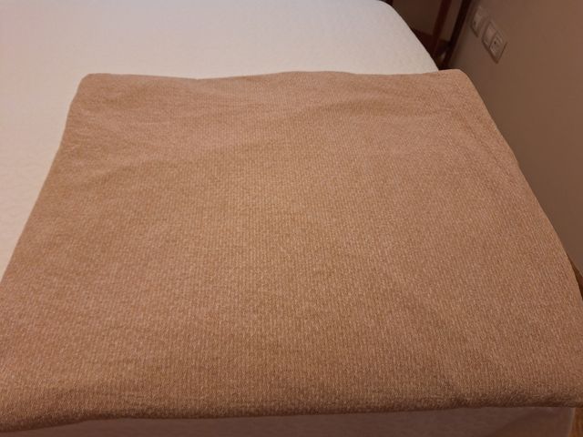 Funda nórdica beige 90cm - algodón