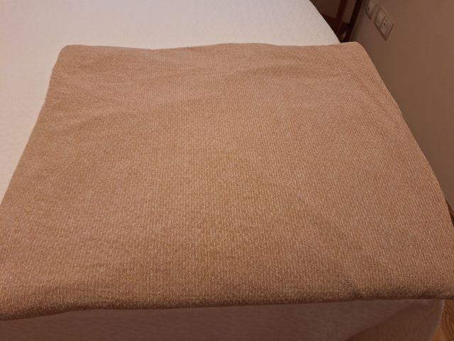 Funda nórdica beige 90cm - algodón