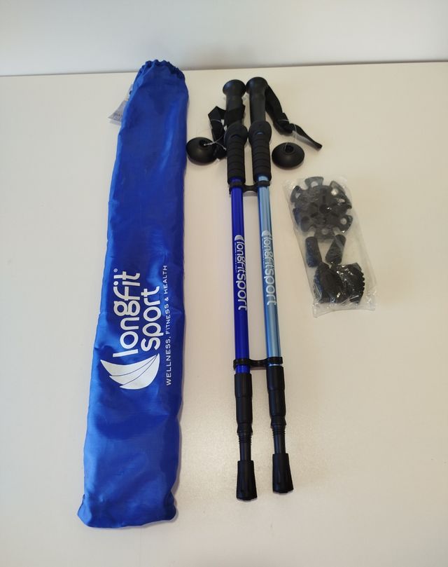 NUEVO Bastones trekking LongFit Sport