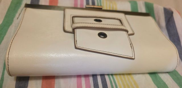 Bolso blanco de mano