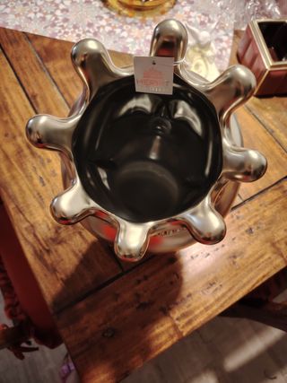Testa Moro in porcellana - vaso