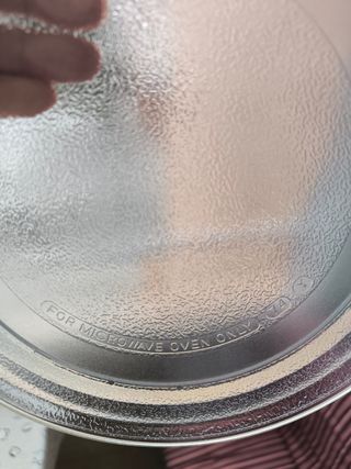 Plato giratorio microondas