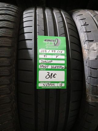 205 55 16 91V DUNLOP SPORT BLUERESPONSE 