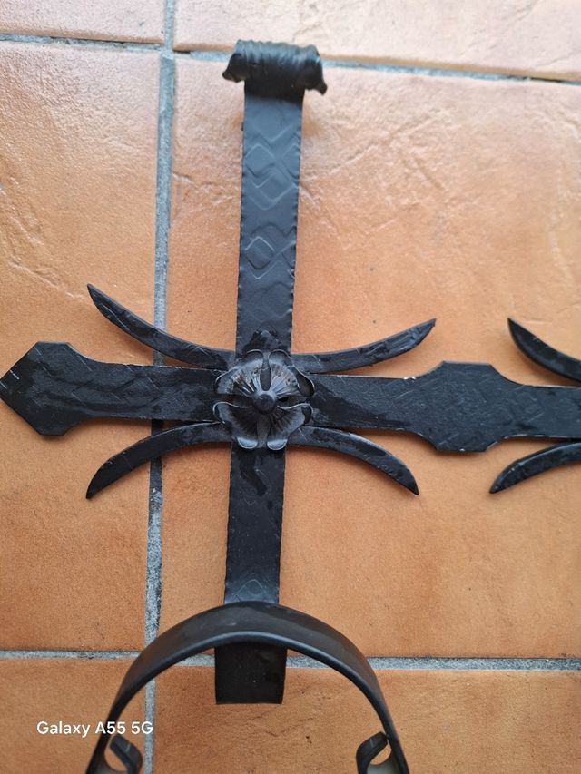 Colgadores Pared Hierro Forjado